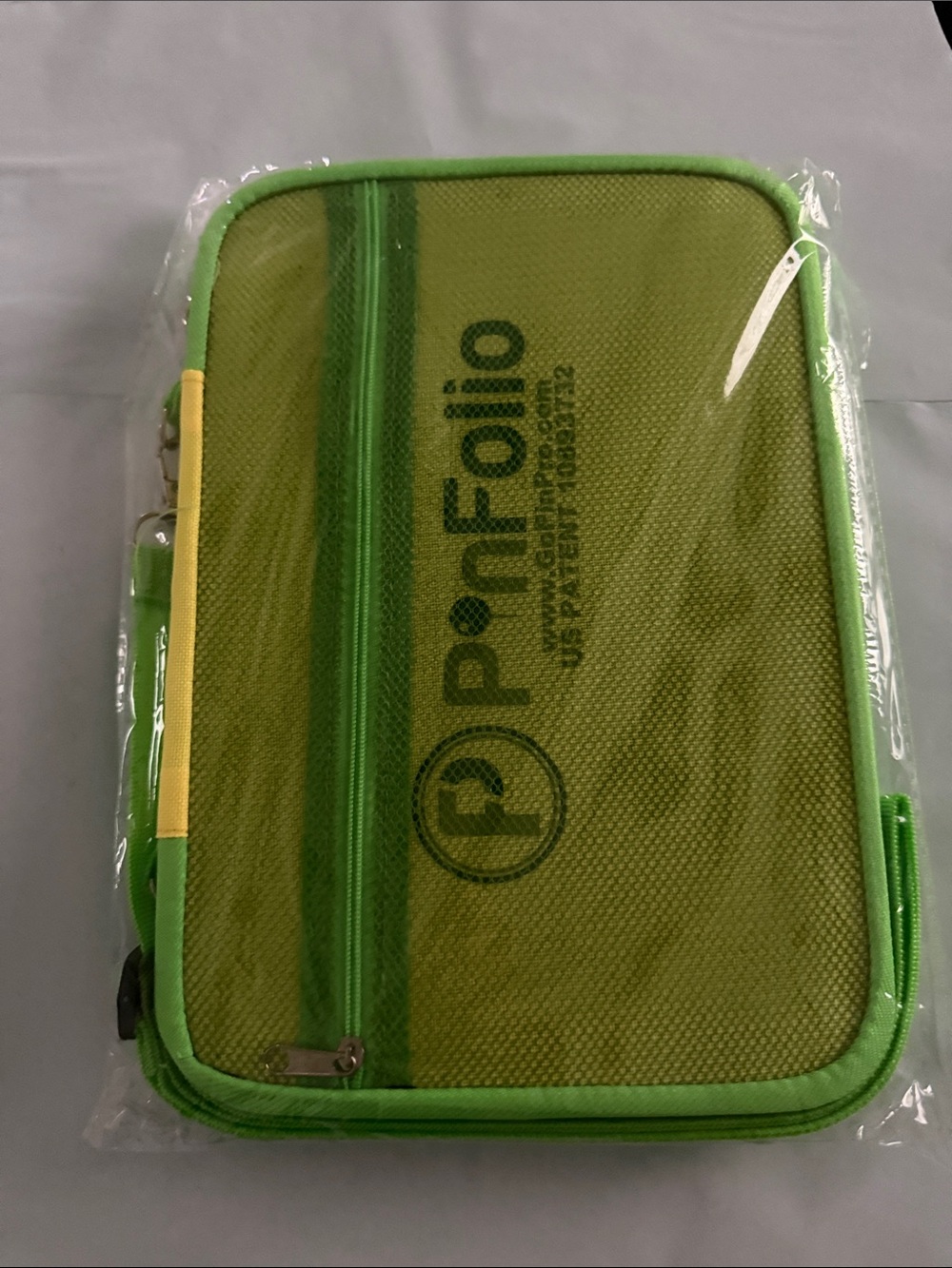 Go Pin Pro Pinfolio Green and Yellow
